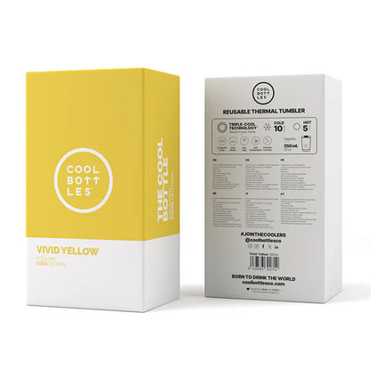The Tumbler Vivid Yellow 550ml Cool Bottles