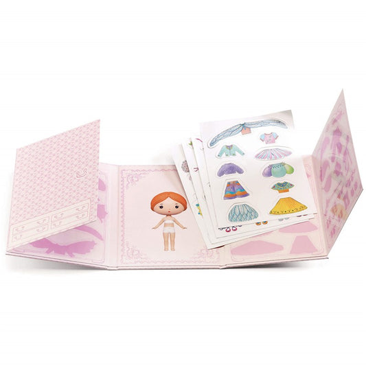 Tinyly Miss Lilyruby Pegatinas Reutilizables Djeco