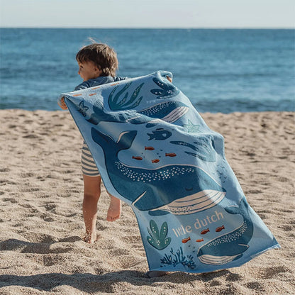 Toalla De Playa World Blue Little Dutch