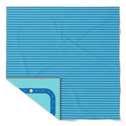 Toalla Playa Juego Carreteras XL 180x180cm