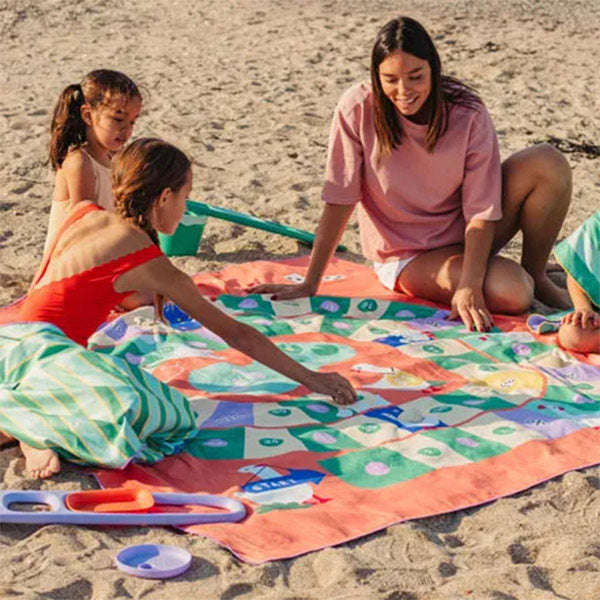 Toalla Playa Juego De La Oca XL 180x180cm