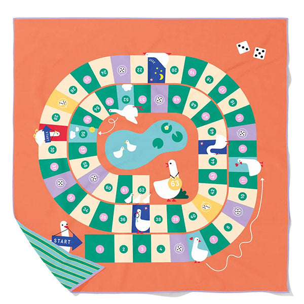 Toalla Playa Juego De La Oca XL 180x180cm