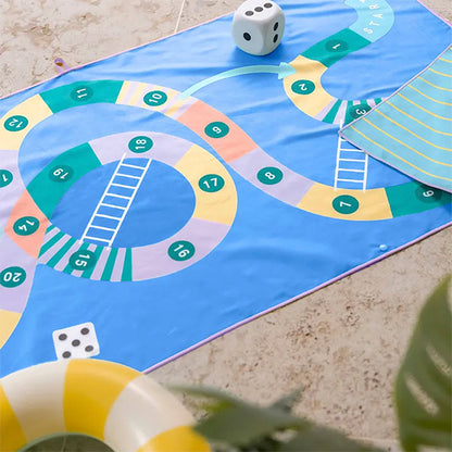 Toalla Playa Juego Snakes & Ladders M 140x70cm