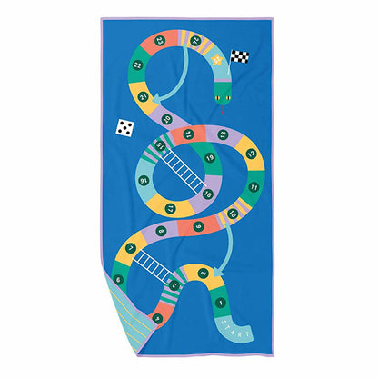 Toalla Playa Juego Snakes & Ladders M 140x70cm