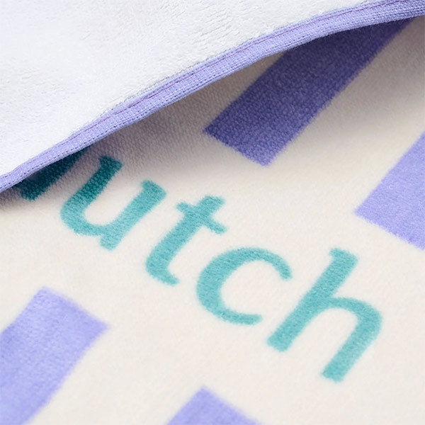 Toalla Playa Purple Stripe Little Dutch
