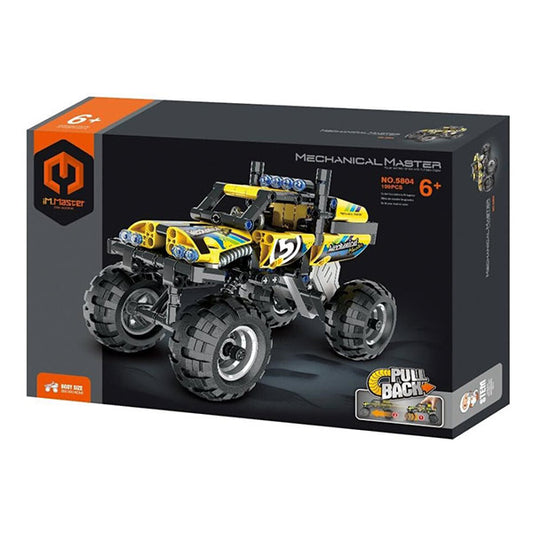 Todoterreno 4x4 amarillo 199 piezas IMMaster Combinable con 605803