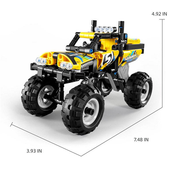 Todoterreno 4x4 amarillo 199 piezas IMMaster Combinable con 605803