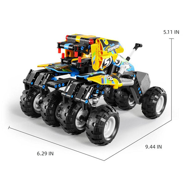 Todoterreno 4x4 amarillo 199 piezas IMMaster Combinable con 605803