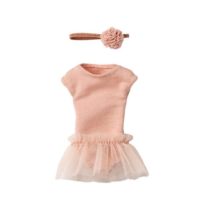 Traje De Ballet Y Falda Rosa Talla 1 Maileg