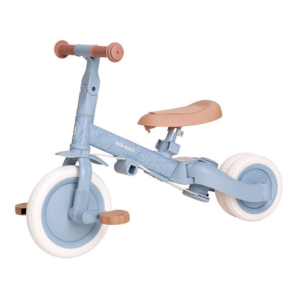 Triciclo Infantil con Barra Little Dutch Safari Dreams Azul