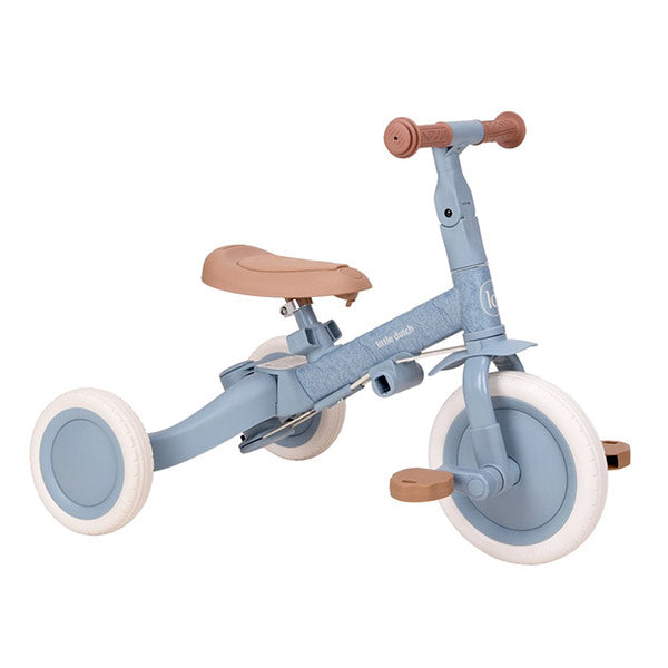 Triciclo Infantil con Barra Little Dutch Safari Dreams Azul