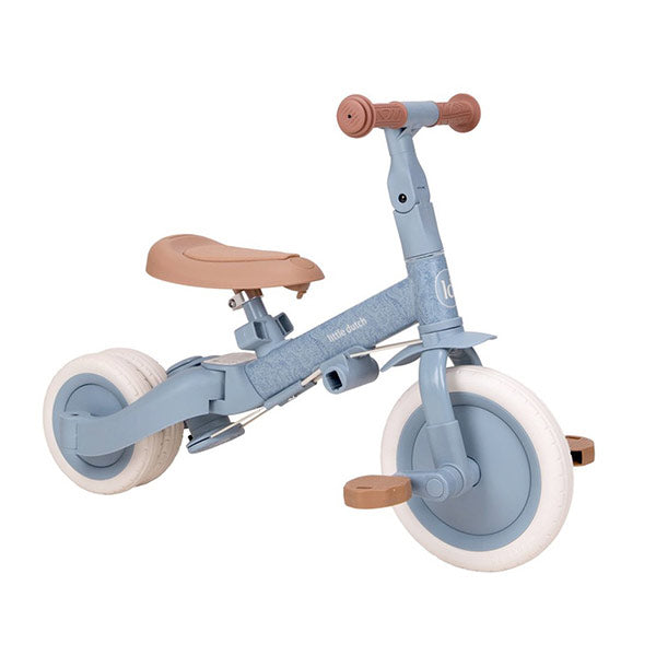 Triciclo Infantil con Barra Little Dutch Safari Dreams Azul