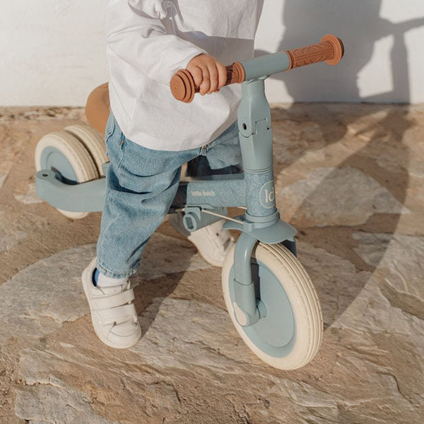 Triciclo Infantil con Barra Little Dutch Safari Dreams Azul