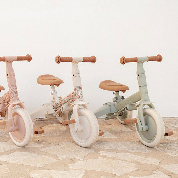 Triciclo Infantil con Barra Little Dutch Verde