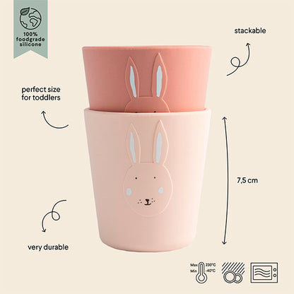 Vasos Silicona Trixie Conejo