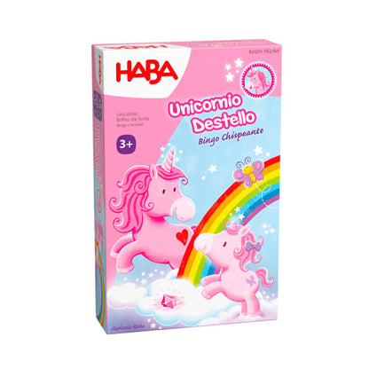 Unicornio Destello Bingo Chispeante Haba