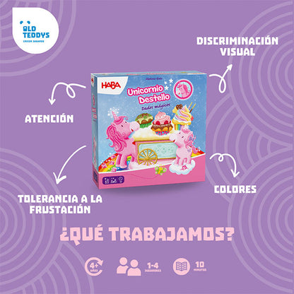 Unicornio Destello Dados Mágicos Haba