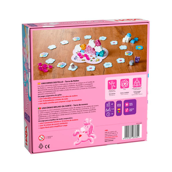 Unicornio Destello Torre de Nubes Haba