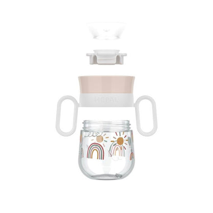 Vaso Antiderrame Little Dutch 360º 200ml Arcoíris