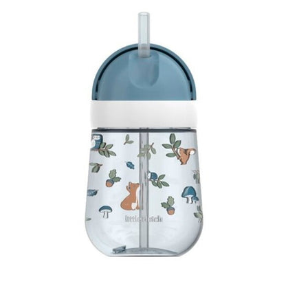Vaso Con Pajita Mio 300 Ml Forest Friend Little Dutch