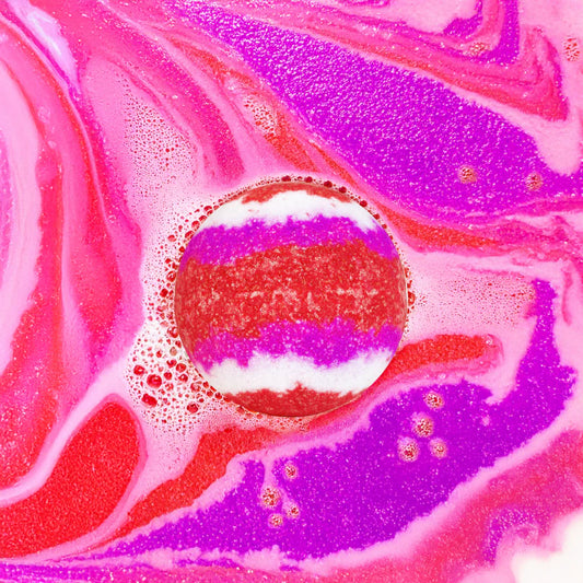 Bomba Baño Aroma Fresa Inuwet Colección Helado