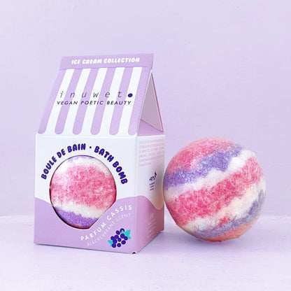 Bomba Baño Aroma Arándanos Inuwet Colección Helado