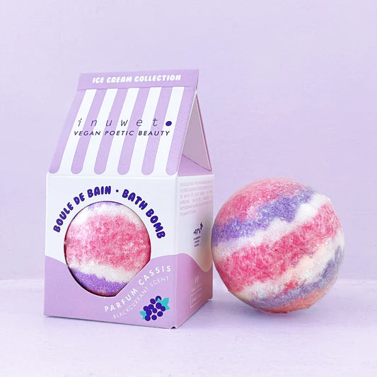 Bomba Baño Aroma Arándanos Inuwet Colección Helado