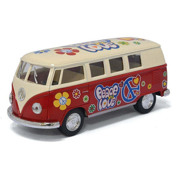 VW Classical Bus 1962 Coche Juguete Pullback