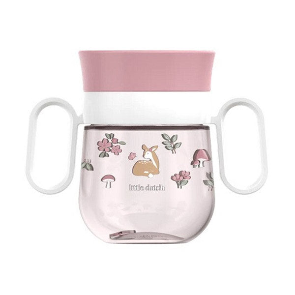 Vaso Antiderrame Little Dutch 360º 200ml Fairy Garden