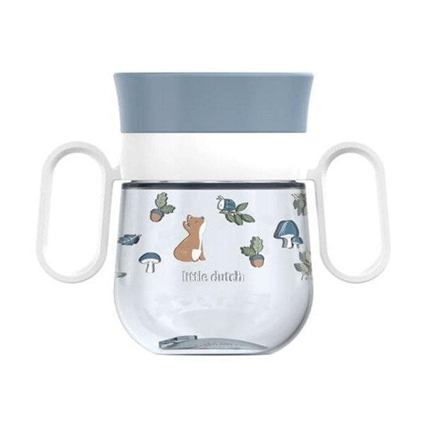 Vaso Antiderrame Little Dutch 360º 200ml Forest Friends