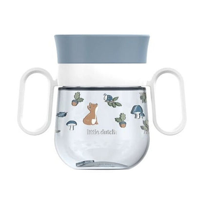 Vaso Antiderrame Little Dutch 360º 200ml Forest Friends