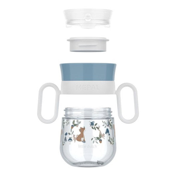 Vaso Antiderrame Little Dutch 360º 200ml Forest Friends