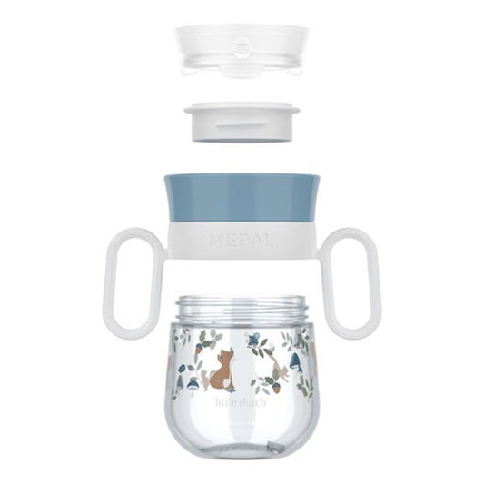 Vaso Antiderrame Little Dutch 360º 200ml Forest Friends
