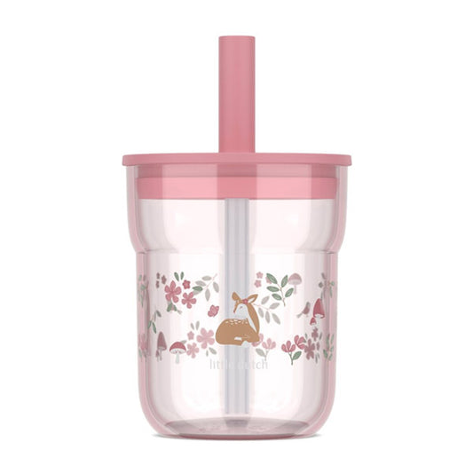 Vaso Infantil Pajita 250ml Little Dutch Fairy Garden