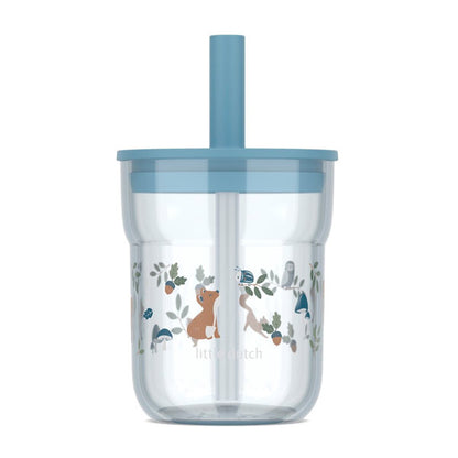 Vaso Infantil Pajita 250ml Little Dutch Forest Friends