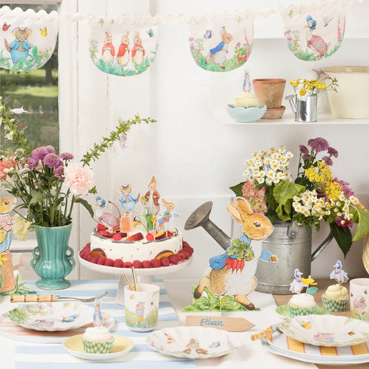 Vasos Meri Meri Peter Rabbit Melamina Reutilizables 6 uds