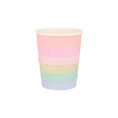 Vasos Rainbow Sun Meri Meri 8 uds