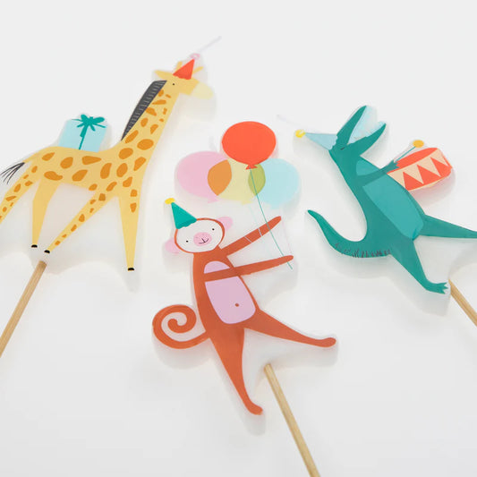 Velas Animal Parade Meri Meri 4 uds