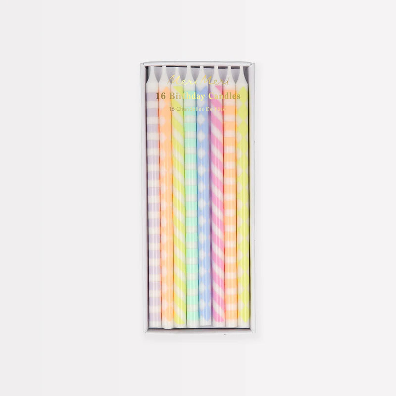 Velas Color Pastel Meri Meri 16 uds
