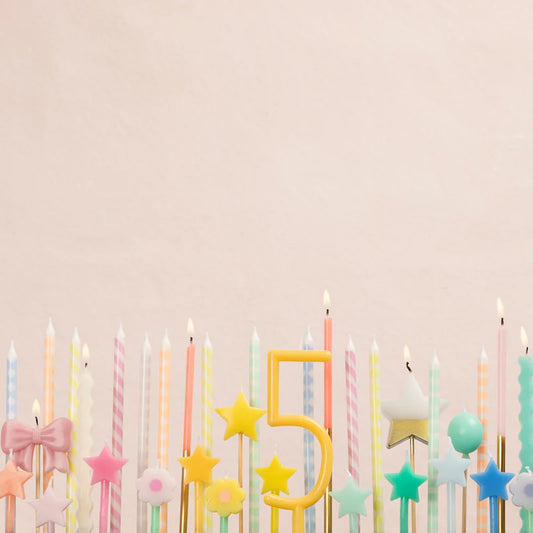 Velas Color Pastel Meri Meri 16 uds