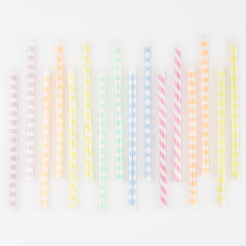 Velas Color Pastel Meri Meri 16 uds