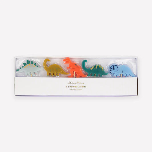 Velas Dinosaurio Meri Meri 5 uds