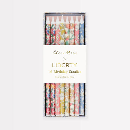 Velas Fiesta Meri Meri Liberty Mixto 16 uds