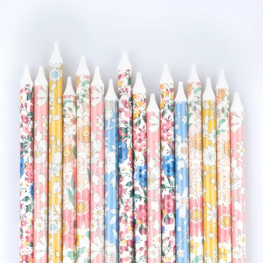 Velas Fiesta Meri Meri Liberty Mixto 16 uds