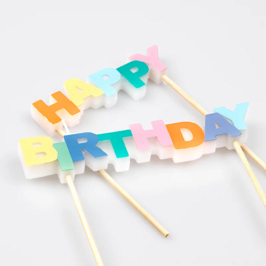 Velas Happy Birthday Meri Meri