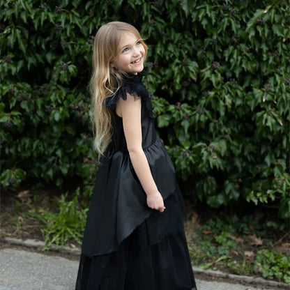 Vestido Disfraz Bruja Gótica Traviesa 5-6 Años Great Pretenders