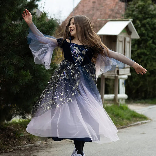 Vestido Hechicera Crepúsculo 7-8 Años Great Pretenders