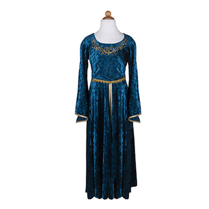 Vestido Lady Ginebra Turquesa 5-6 Años Great Pretenders