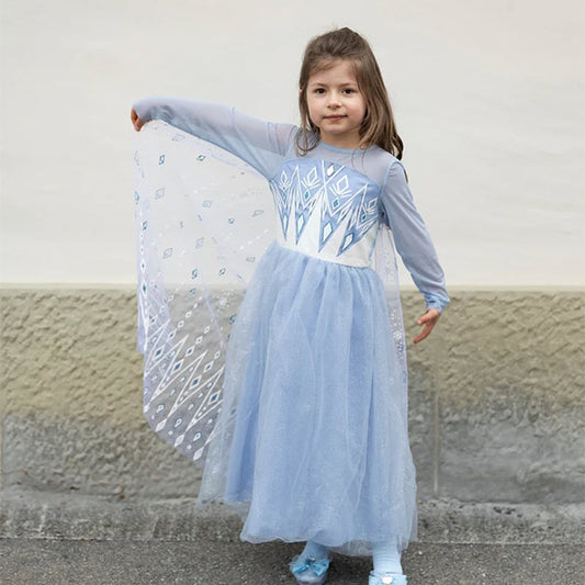 Vestido Princesa De Invierno Disfraz 3 a 4 años Great Pretenders