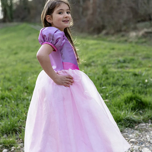 Vestido Princesa De La Torre 5 a 6 años Great Pretenders